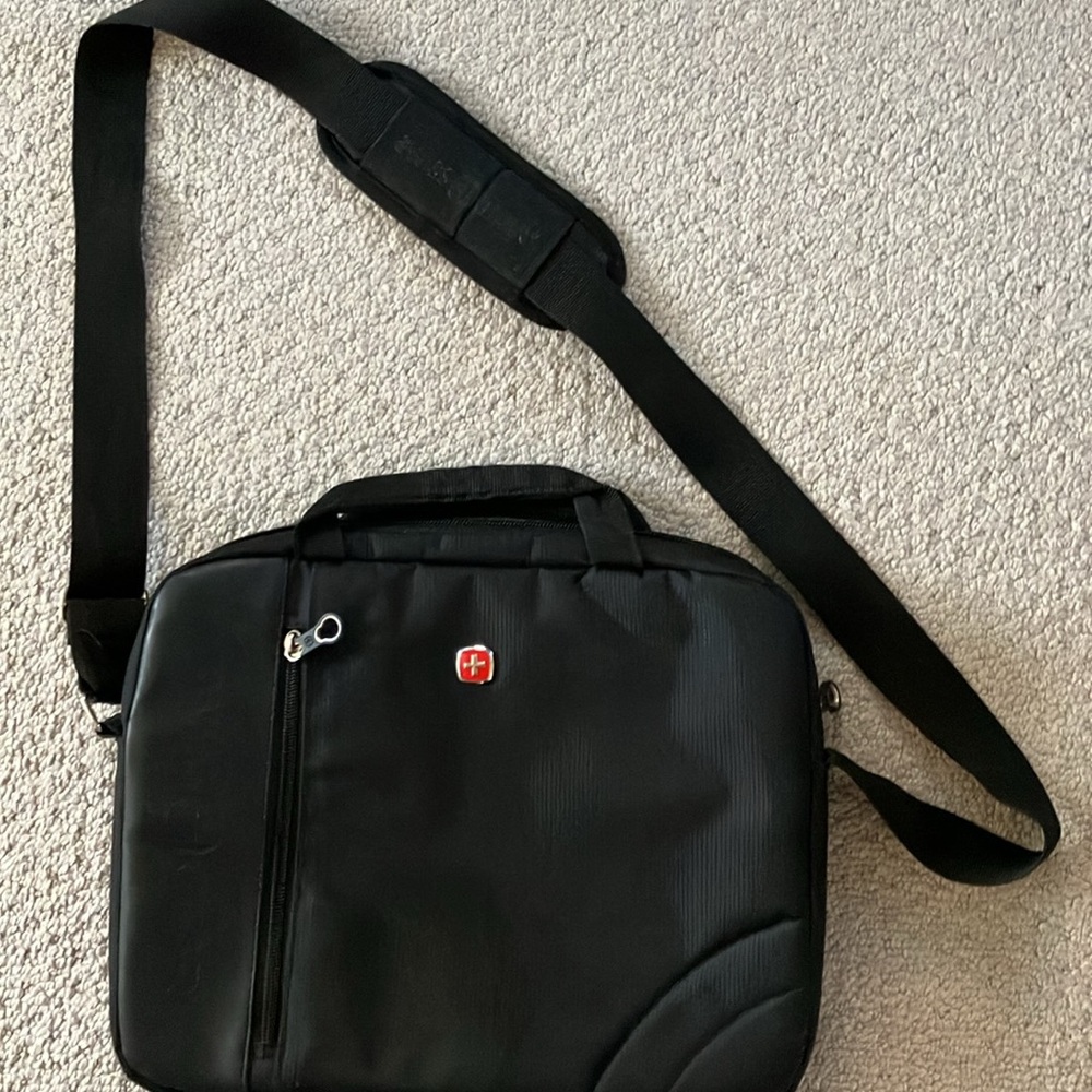 SwissGear Black Laptop Bag - 14x11”